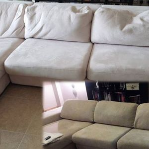 Перетяжка углового дивана